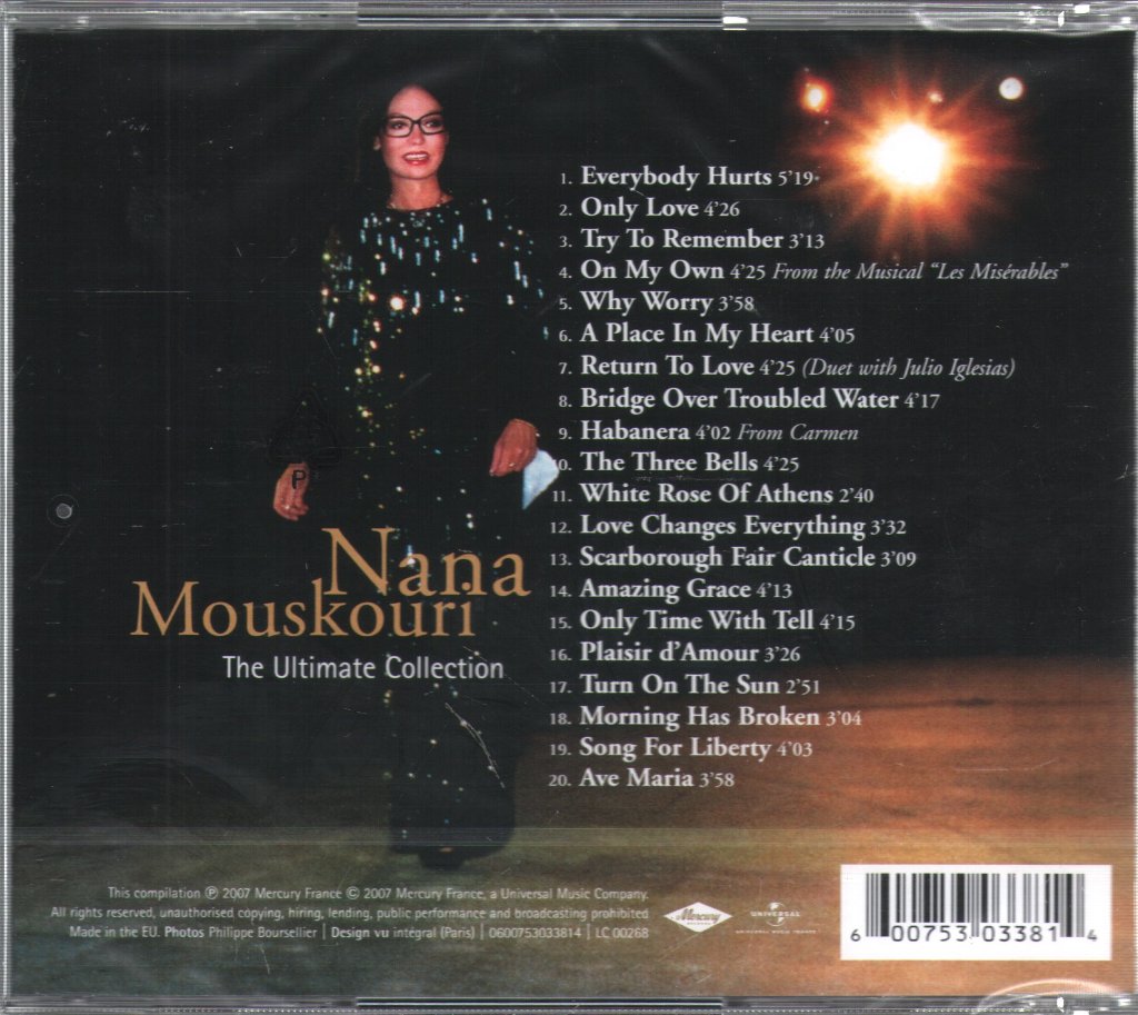 Nana Mouskouri - Ultimate Collection - Cd