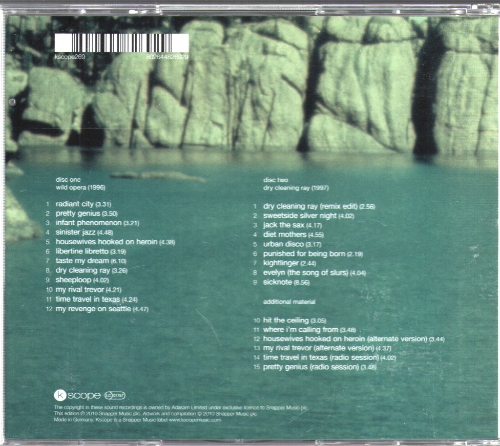 No-Man - Wild Opera - Double Cd