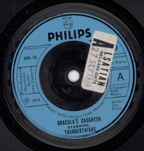 Thunderthighs - Dracula's Daughter - 7 Inch