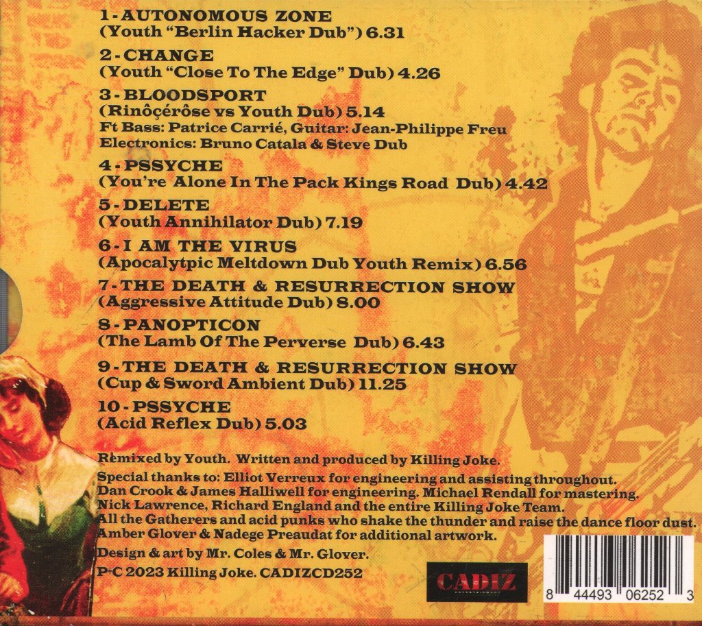 Killing Joke - In Dub Rewind (Vol lI) - Cd