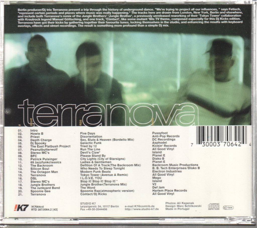 Terranova - DJ-Kicks: - Cd