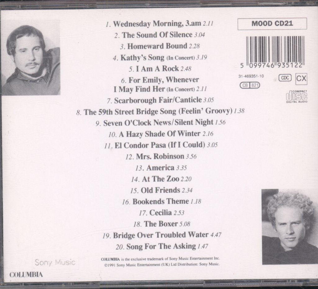 Simon & Garfunkel - Definitive Simon & Garfunkel - Cd