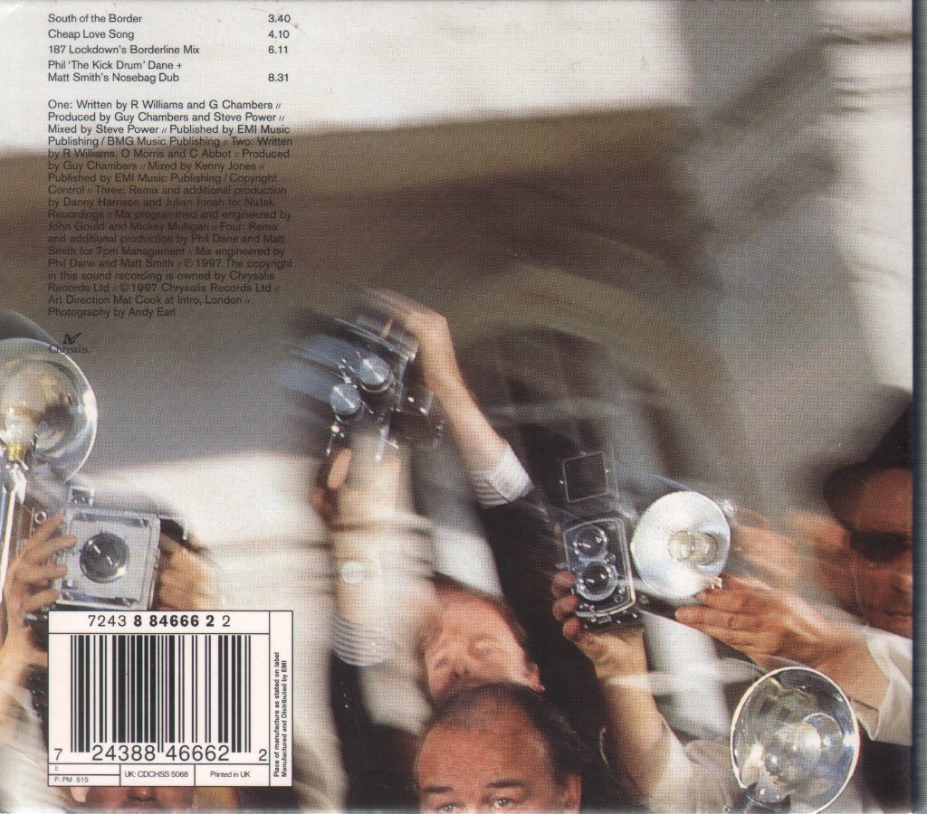 Robbie Williams - South Of The Border - Cd