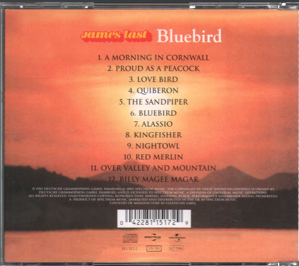 James Last - Bluebird - Cd