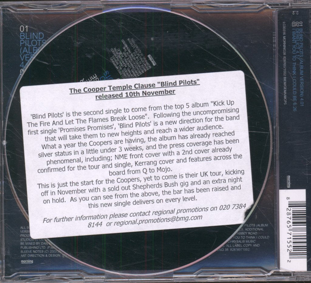 Cooper Temple Clause - Blind Pilots - Cd