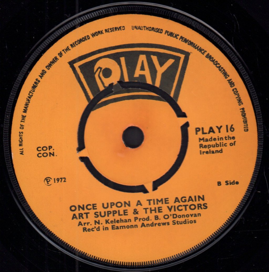 Art Supple & The Victors - Plaisir D'Amour - 7 Inch