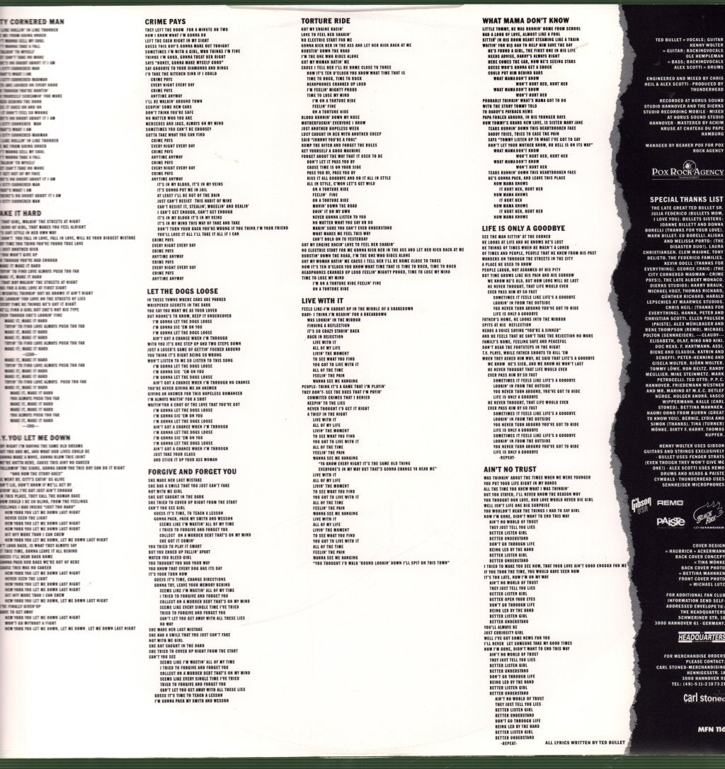 Thunderhead - Crime Pays - Lp