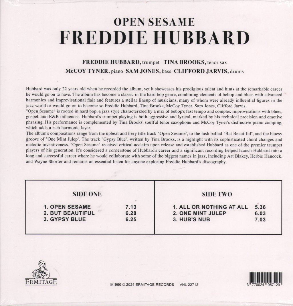 Freddie Hubbard - Open Sesame - Lp