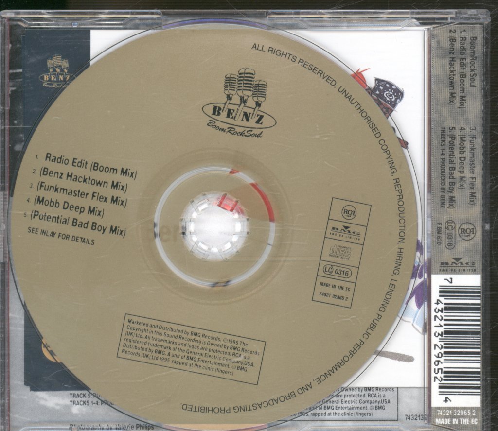 Benz - Boom Rock Soul - Cd