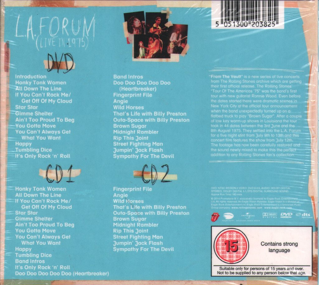 Rolling Stones - L.A. Forum (Live In 1975) - Cd Set