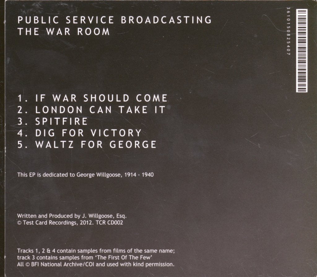 Public Service Broadcasting - War Room - Cd