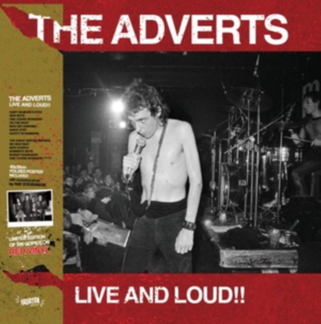 Adverts - Live and Loud!! - Lp