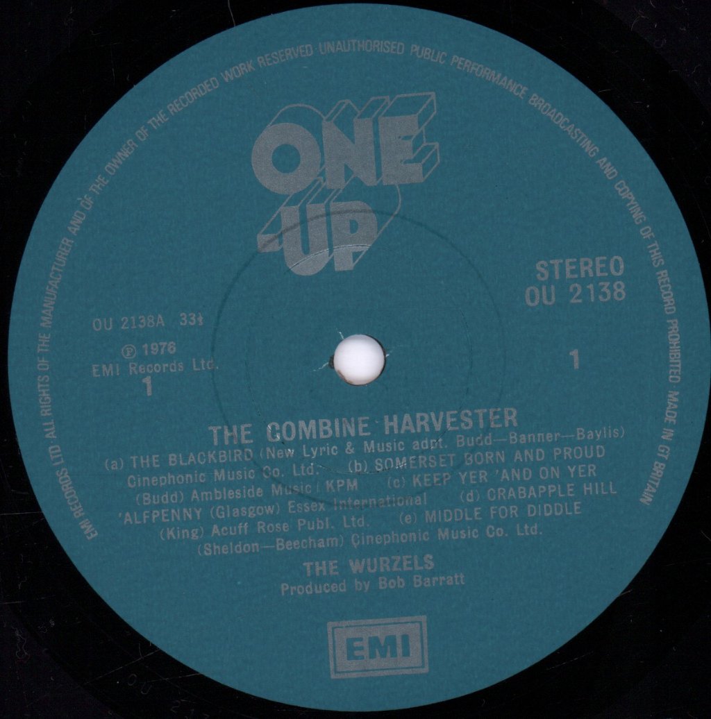 Wurzels - Combine Harvester - Lp