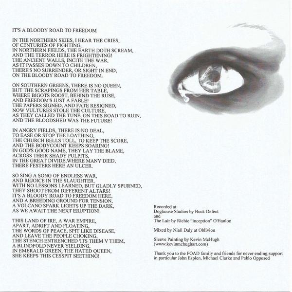 Paranoid Visions - Two Black Eyes - 7 Inch