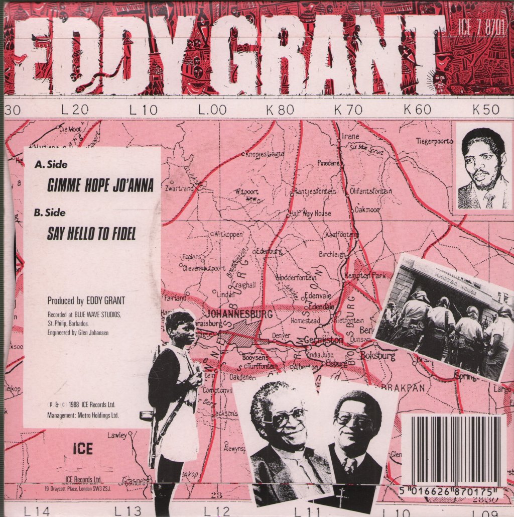 Eddy Grant - Gimme Hope Jo'anna - 7 Inch