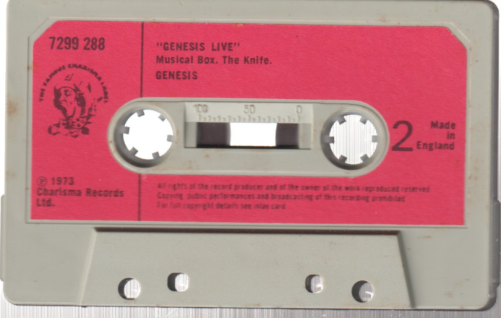 Genesis - Live - Cassette