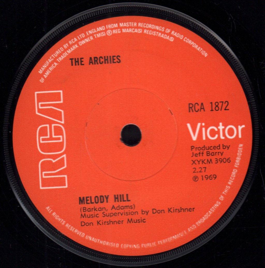 Archies - Sugar Sugar - 7 Inch