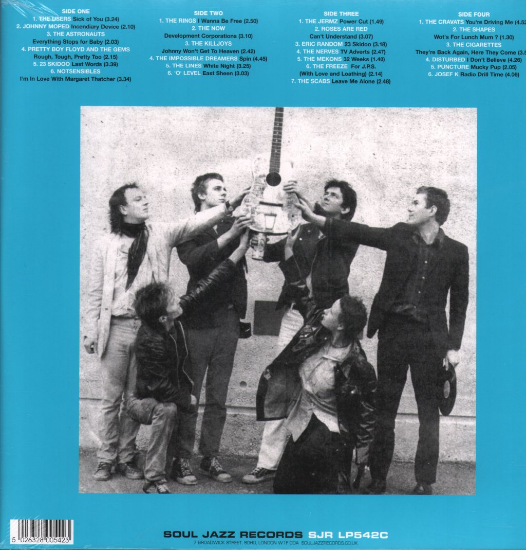 Various Artists - Punk 45: There's No Such Thing As Society - Get A Job, Get A Car, Get A Bed, Get Drunk! Underground Punk In the UK 1977-81 - Lp