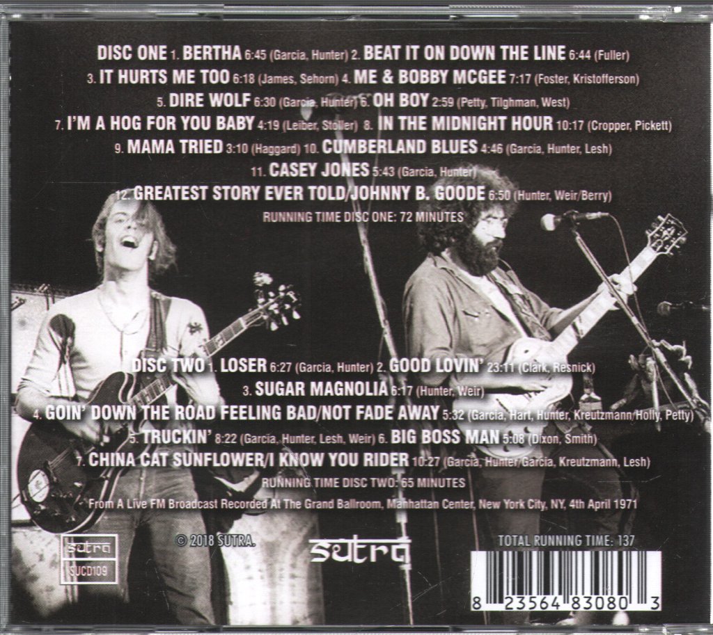 Grateful Dead - Shakedown New York - Double Cd