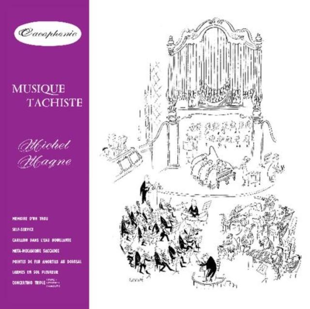 Michel Magne - Musique Tachiste - Lp