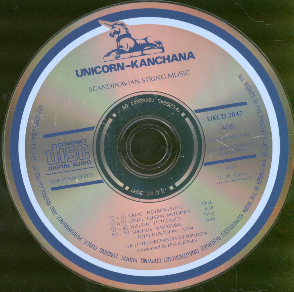 Little Orchestra Of London, Leslie Jones - Scandinavian String Music - Cd
