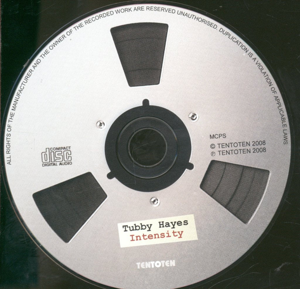 Tubby Hayes - Intensity: The 1965 Tapes - Cd
