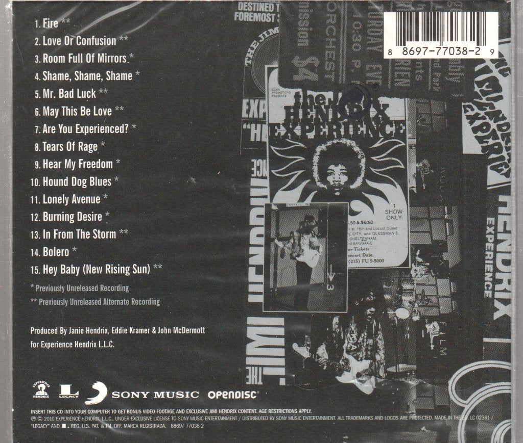 Jimi Hendrix - West Coast Seattle Boy: The Jimi Hendrix Anthology - Cd