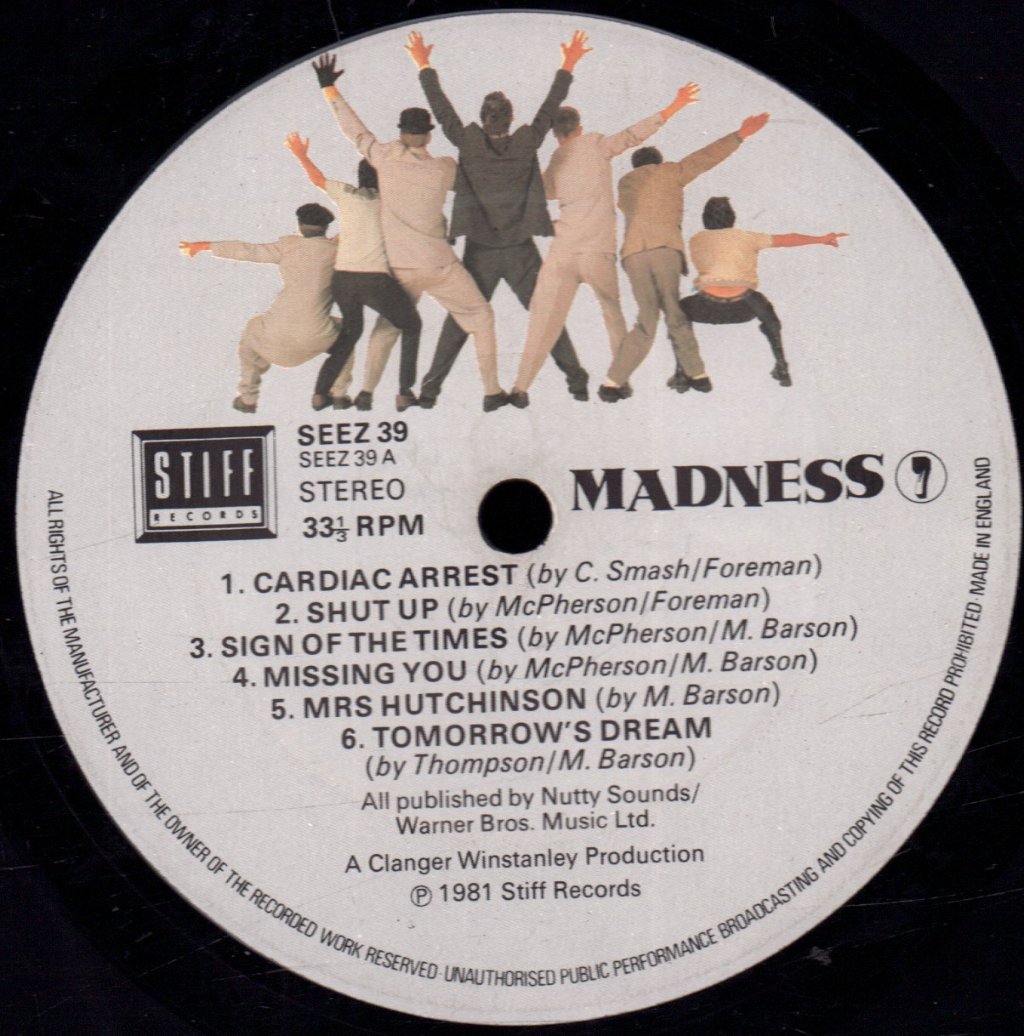 Madness - 7 - Lp