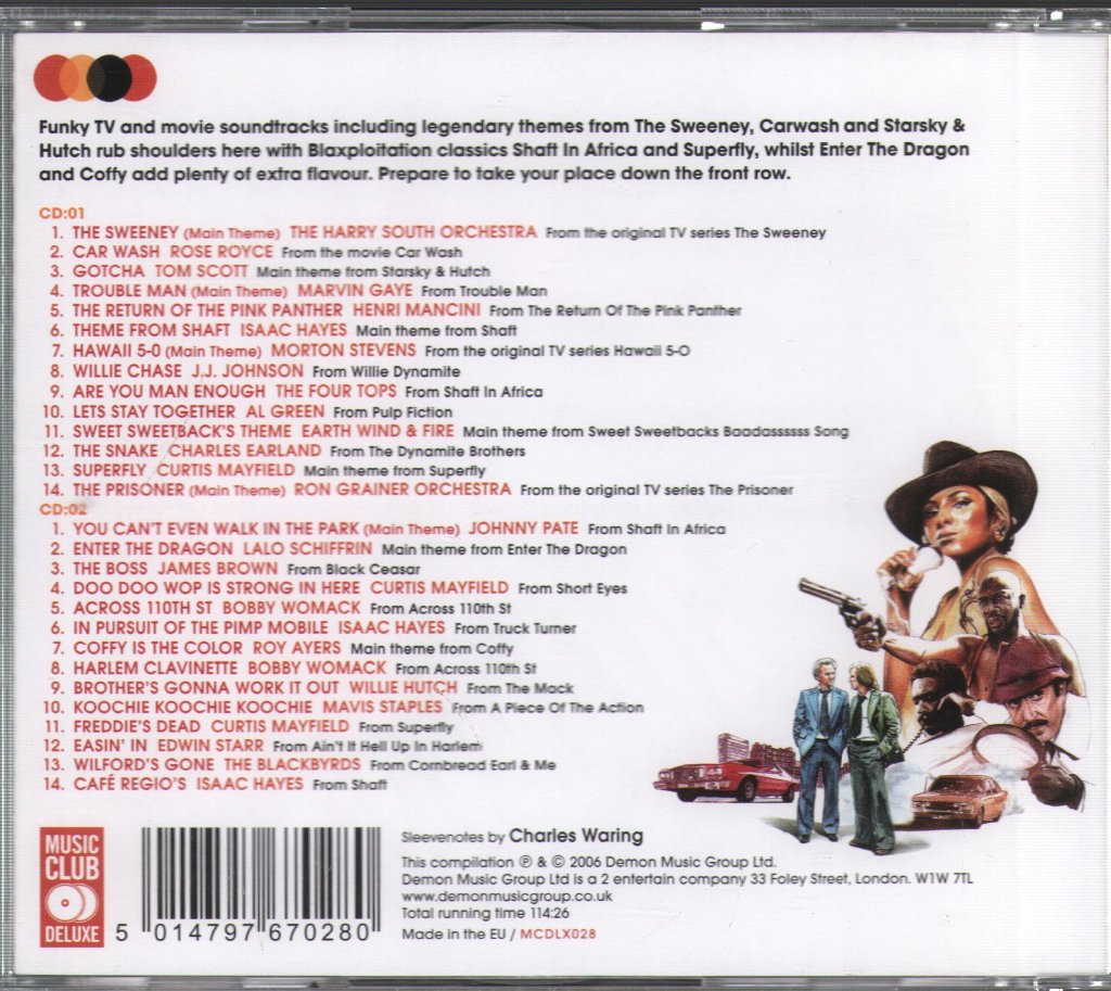 Various Artists - Superbad Funk & Cinematic Soul - Double Cd