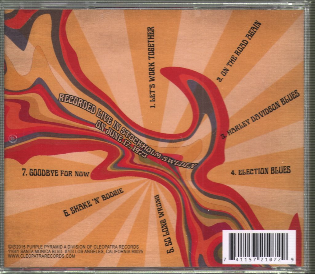 Canned Heat - Stockholm 1973 - Cd