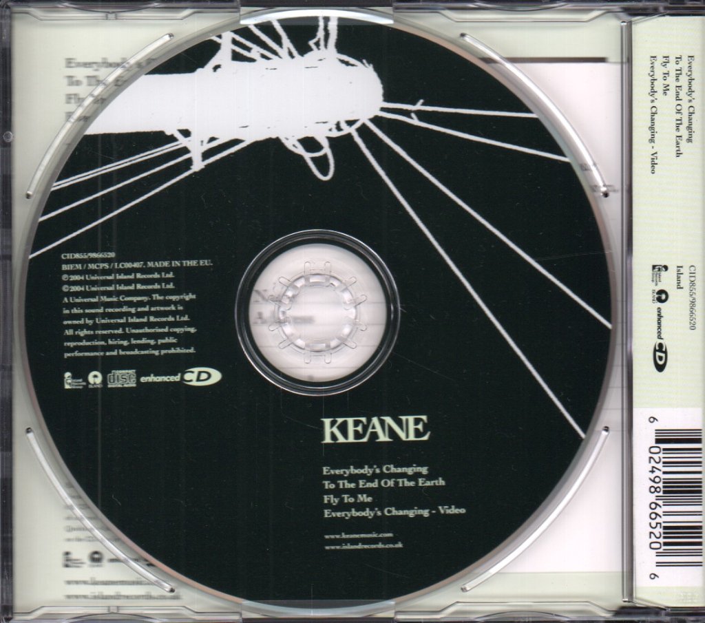 Keane - Everybody's Changing - Cd
