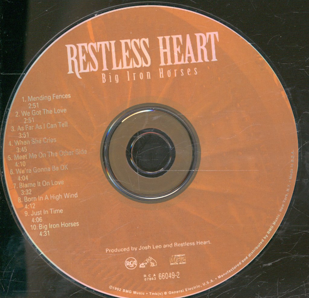 Restless Heart - Big Iron Horses - Cd