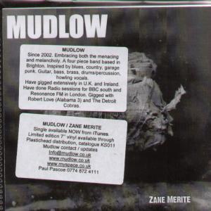 Mudlow - Zane Merite - Cdr