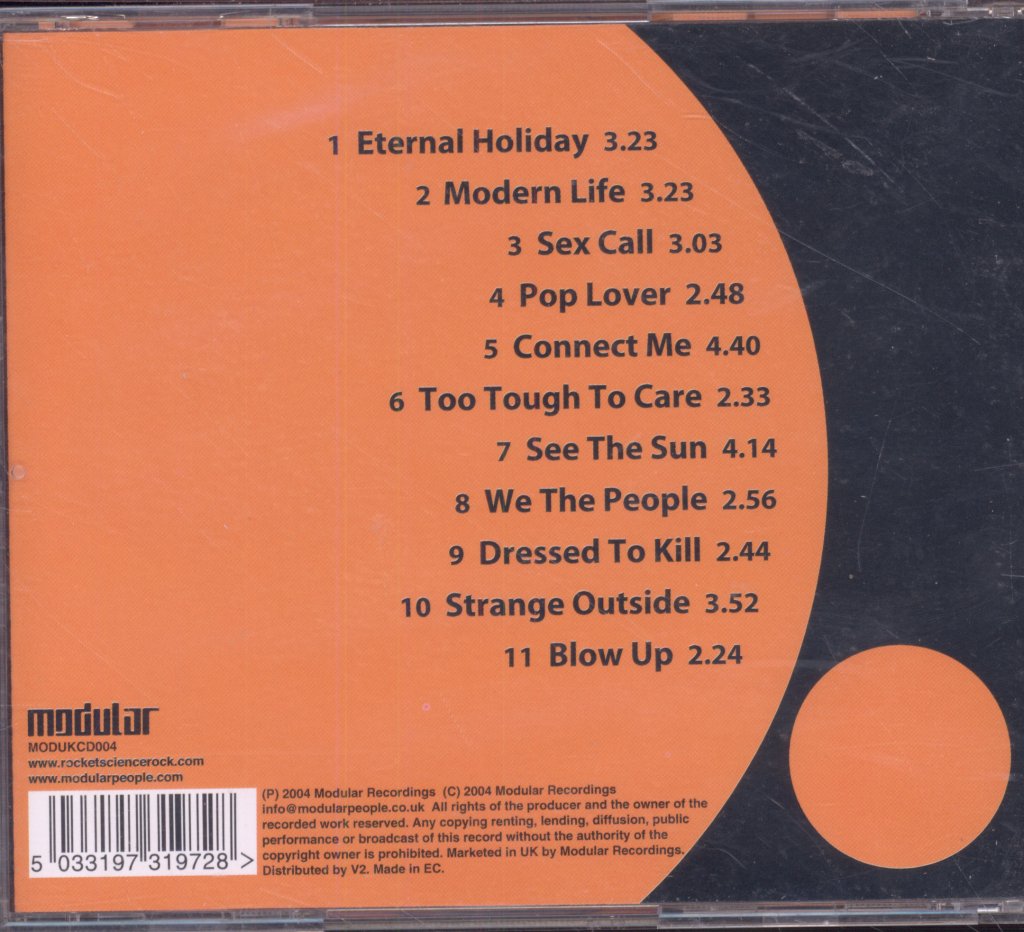 Rocket Science - Eternal Holiday - Cd