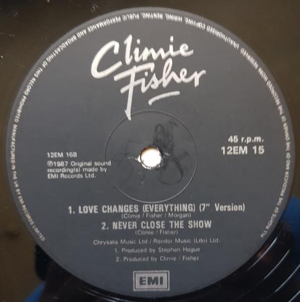 Climie Fisher - Love Changes (Everything) - 12 Inch