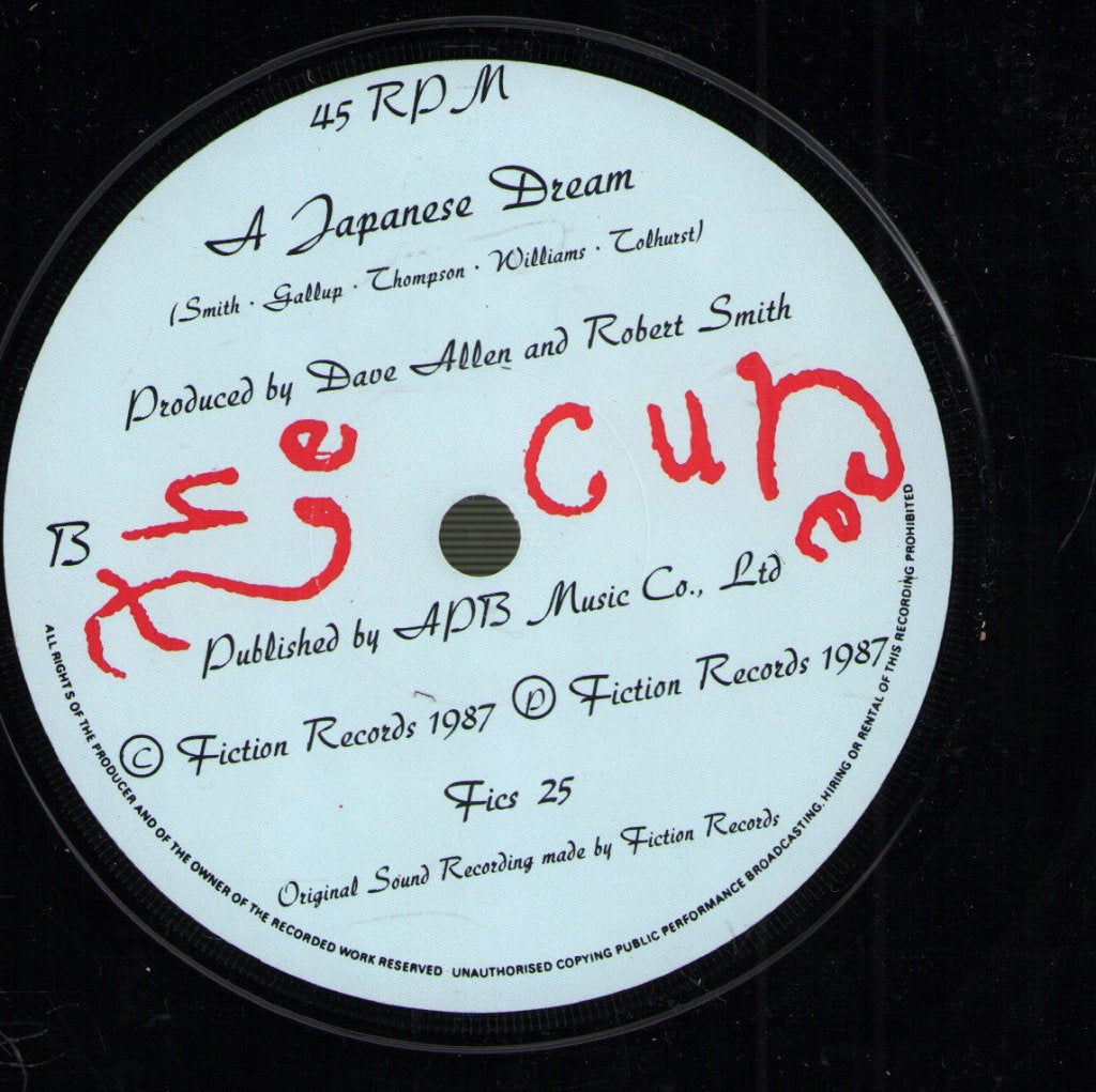 Cure - Why Can't I Be You - 7 Inch