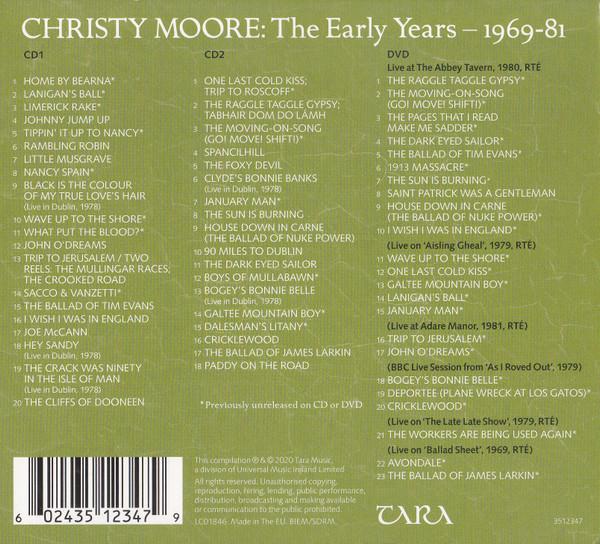 Christy Moore - Early Years 1969-81 - Cd Set