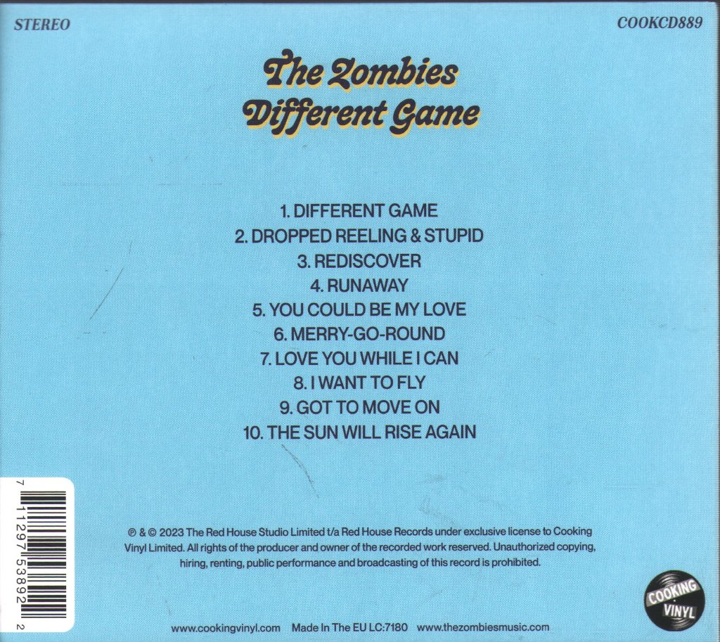 Zombies - Different Game - Cd