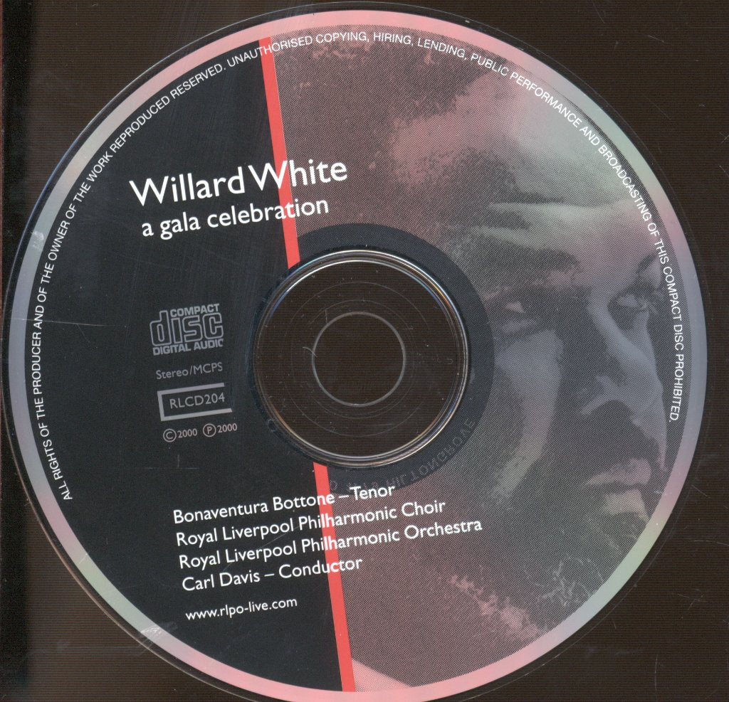 Willard White - A Gala Celebration - Cd