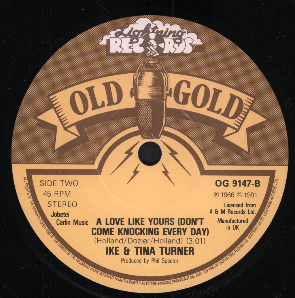 Ike & Tina Turner - River Deep - Mountain High - 7 Inch