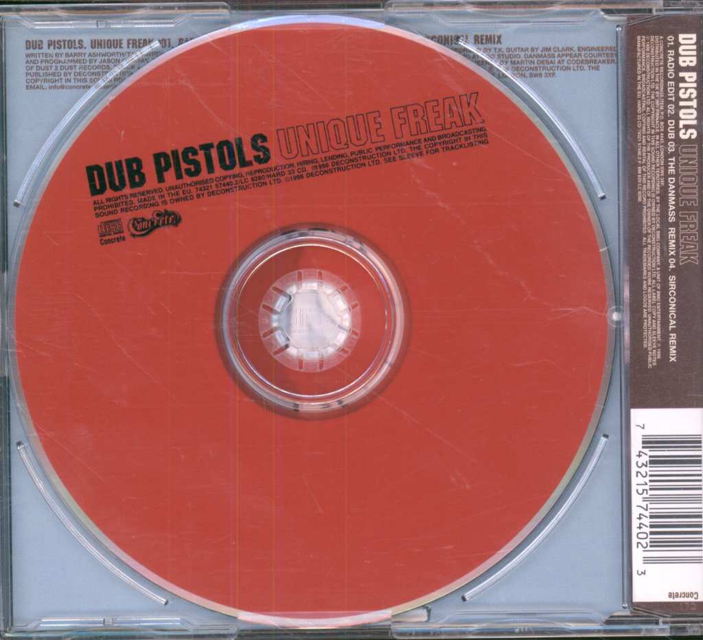 Dub Pistols - Unique Freak - Cd