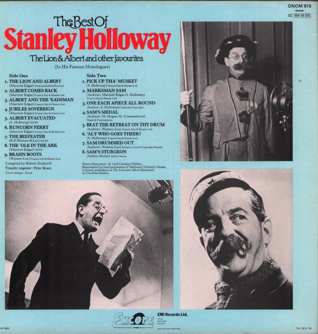 Stanley Holloway - Best Of - Lp
