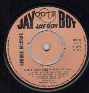 George McCrae - Sing A Happy Song - 7 Inch