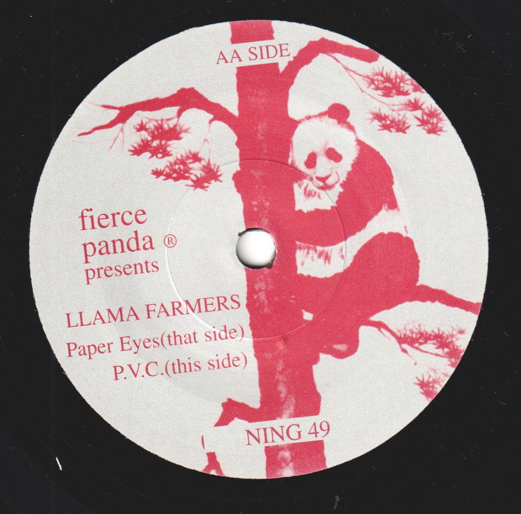 Llama Farmers - Paper Eyes - 7 Inch