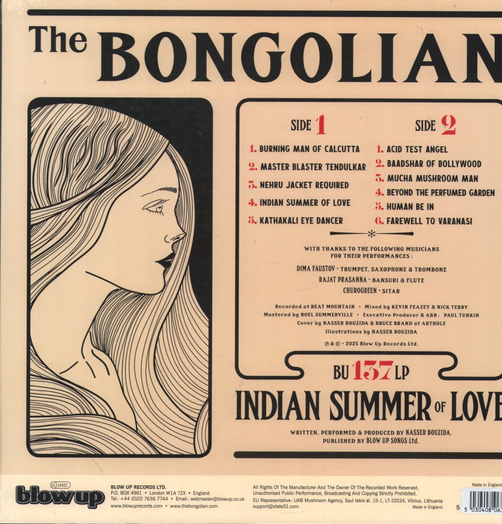Bongolian - Indian Summer of Love - Lp