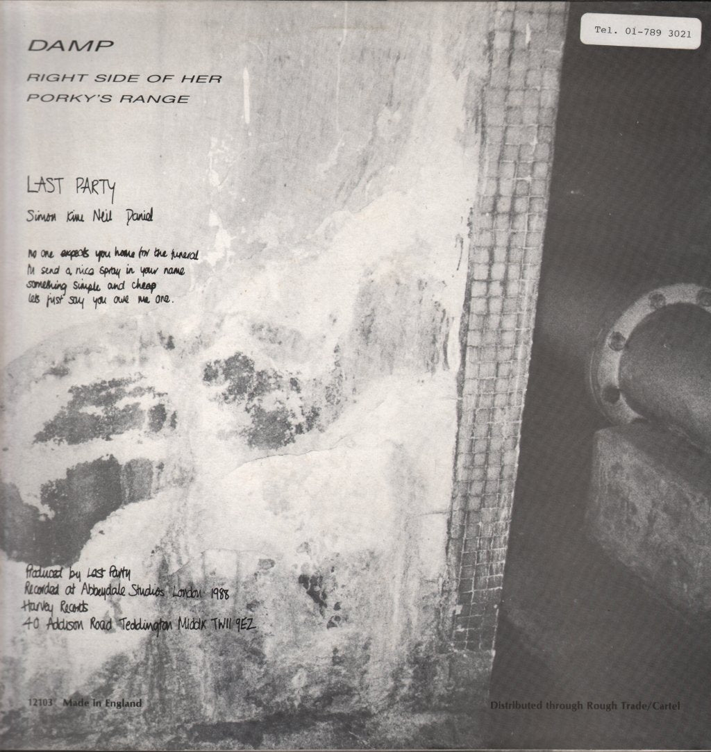 Last Party - Damp - 12 Inch