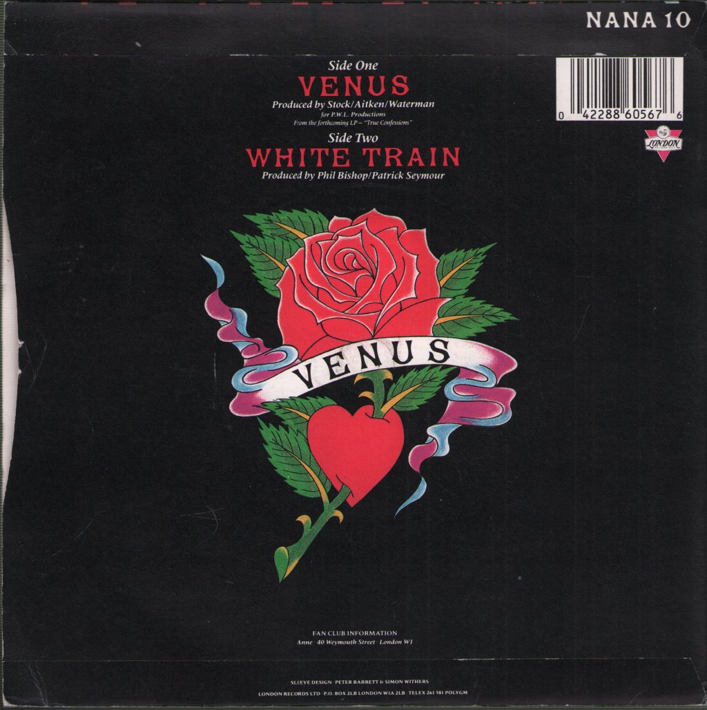 Bananarama - Venus - 7 Inch