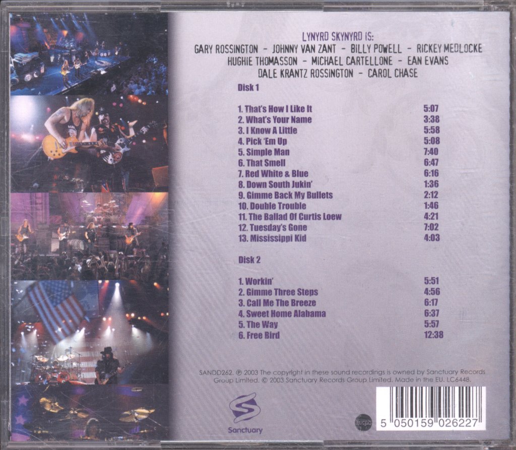 Lynyrd Skynyrd - Lyve - Double Cd