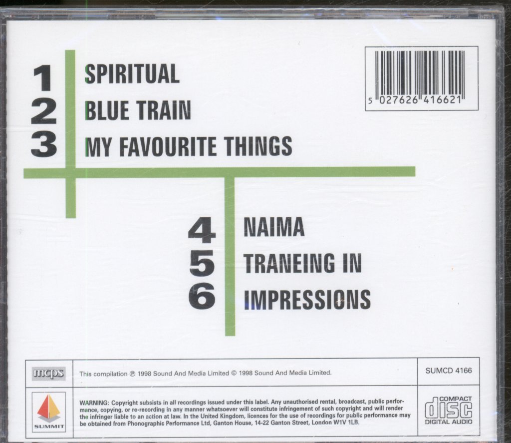 John Coltrane - Transcendence - Cd