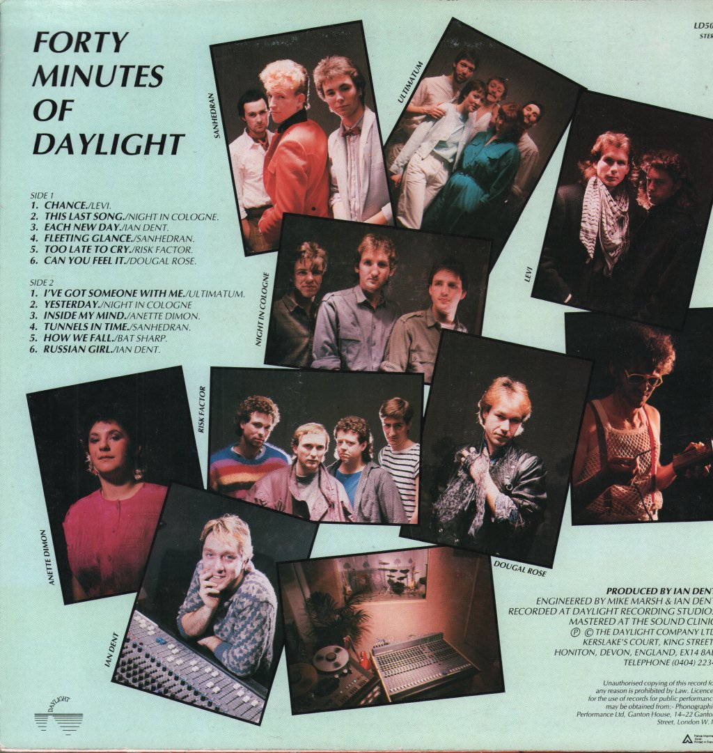 Various Artists - Forty Minutes Of Daylight - Lp